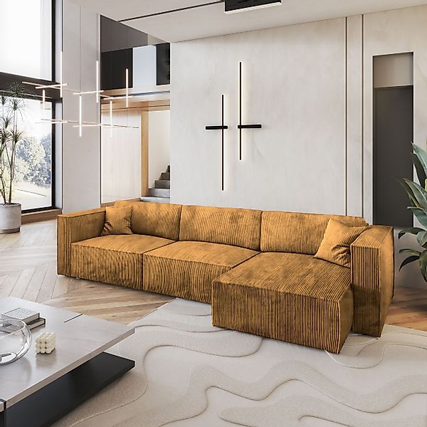 Masseno Ecksofa TOLMO mit Schlaffunktion L-Form, günstig online kaufen