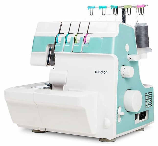 Medion® Overlock-Nähmaschine »SO90 (MD 19169), 90 Watt Motorleistung, Freia günstig online kaufen