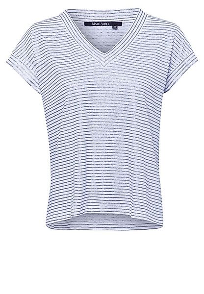 MARC AUREL Kurzarmshirt Shirts silver varied günstig online kaufen
