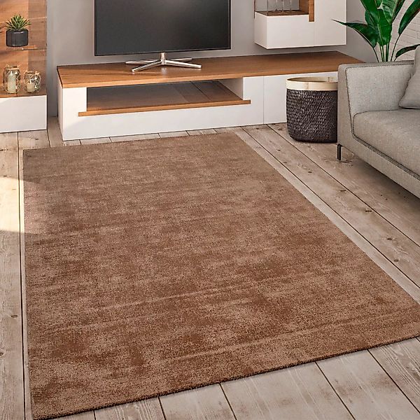 Paco Home Teppich »Randers 578«, rechteckig, Kurzflor, Handweb Teppich, Uni günstig online kaufen