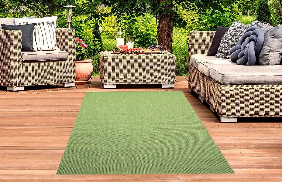 Carpetia Teppich In & Outdoor Teppich in Sisal Optik Balkon Terrasse Flur L günstig online kaufen