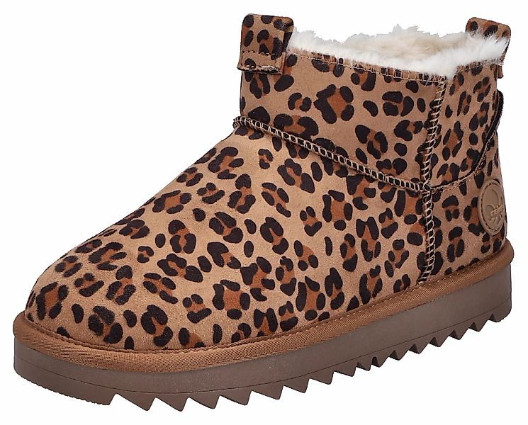 Rieker Winterboots Plateauboots, Schlupfboots, Winterstiefelette mit Warmfu günstig online kaufen