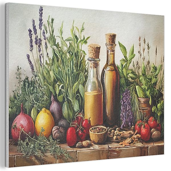MuchoWow Gemälde Stilleben - Kräuter - günstig online kaufen