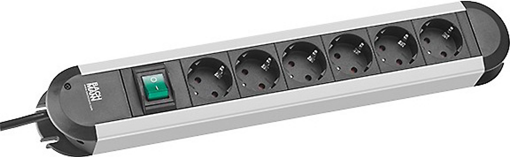 Bachmann Steckdosenleiste 6f. inkl. Wippschalter 330.071 günstig online kaufen