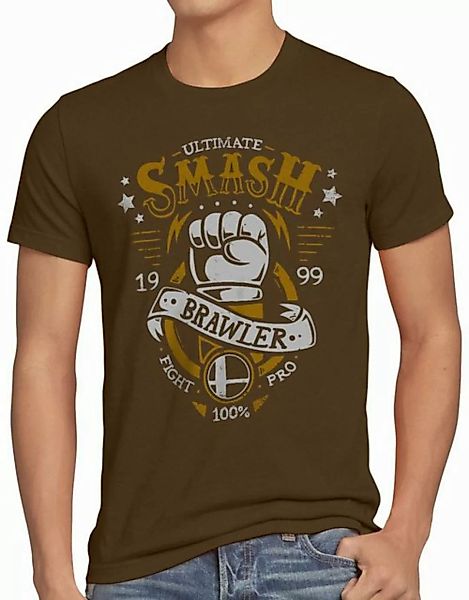 style3 T-Shirt Smash Brawler Ultimate nintendo switch super brothers bros günstig online kaufen