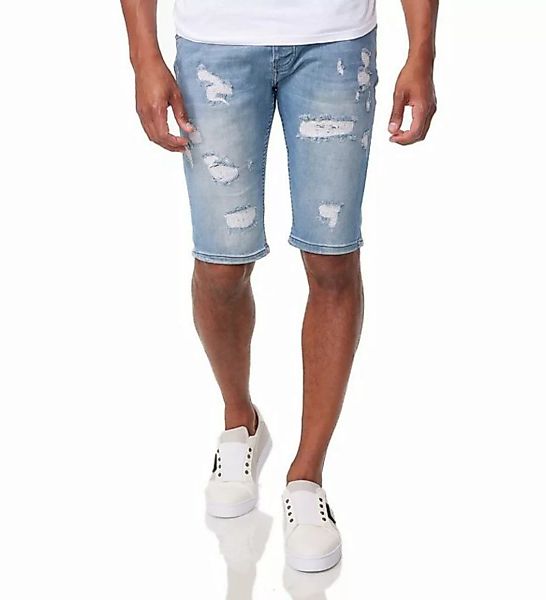 Denim House Jeansbermudas Destroyed Herren Jeans Short Bermuda mit Stretch günstig online kaufen