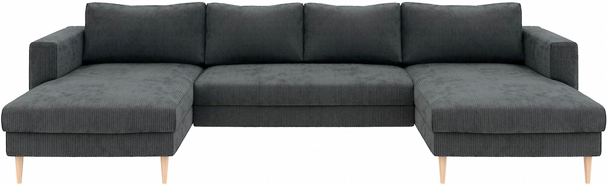 TRENDMANUFAKTUR Wohnlandschaft "Amazing, wahlw. mit Schlaffunktion & Bettka günstig online kaufen