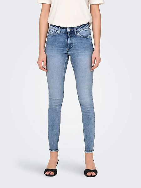 ONLY Ankle-Jeans "ONLBLUSH MID SK ANK RAW DNM REA694 NOOS" günstig online kaufen