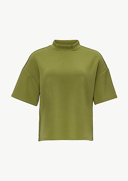 s.Oliver Kurzarmshirt T-Shirt aus Scuba mit günstig online kaufen