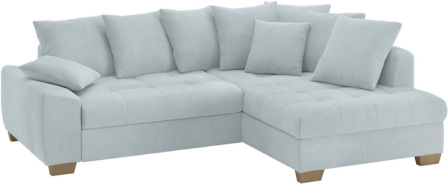 Mr. Couch Ecksofa "Nikita II, L-Form", Wahlweise mit Bettfunktion, Bettkast günstig online kaufen