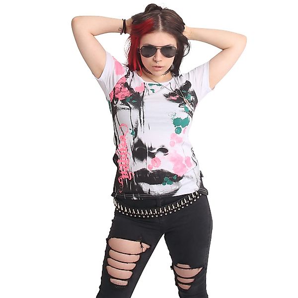 YAKUZA Rundhalsshirt Face It mit verlängertem günstig online kaufen