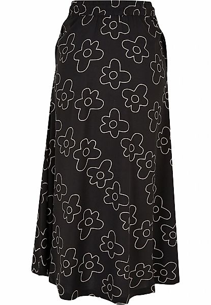 URBAN CLASSICS Jerseyrock "Urban Classics Damen Ladies Viscose Midi Skirt", günstig online kaufen