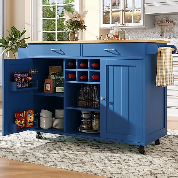 HAUSS SPOLE Kücheninsel Küchenschrank, buffetschrank, Speisewagen günstig online kaufen
