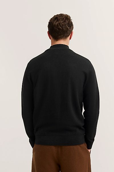 bugatti Troyer "Regular Fit" aus Baumwolle-Kaschmir mit Reißverschluss günstig online kaufen