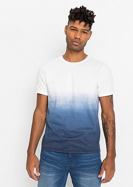 bonprix T-Shirt (1-tlg) Slim Fit Passform, Kurzarm, atmungsaktives Jersey-M günstig online kaufen