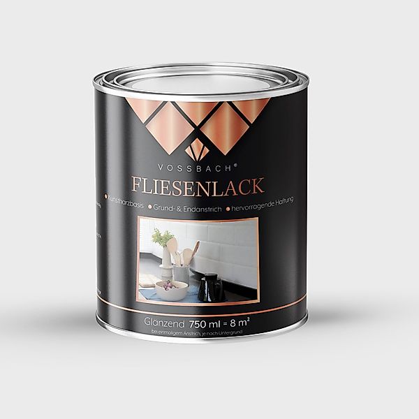 VOSSBACH Fliesenlack Premium Fliesenfarbe Decke Wand günstig online kaufen