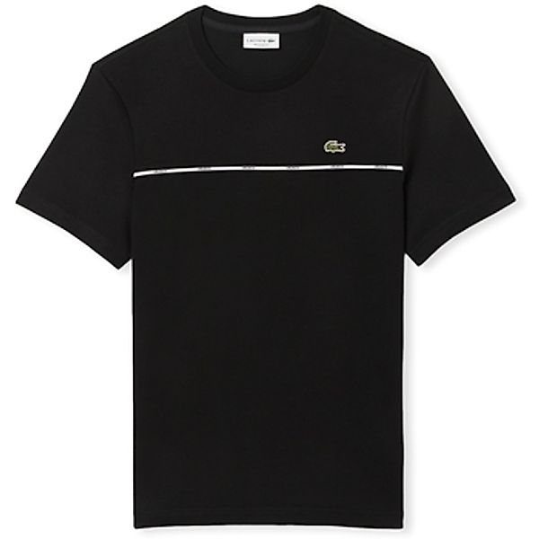 Lacoste  T-Shirts & Poloshirts T-Shirt TH9842 - Black günstig online kaufen