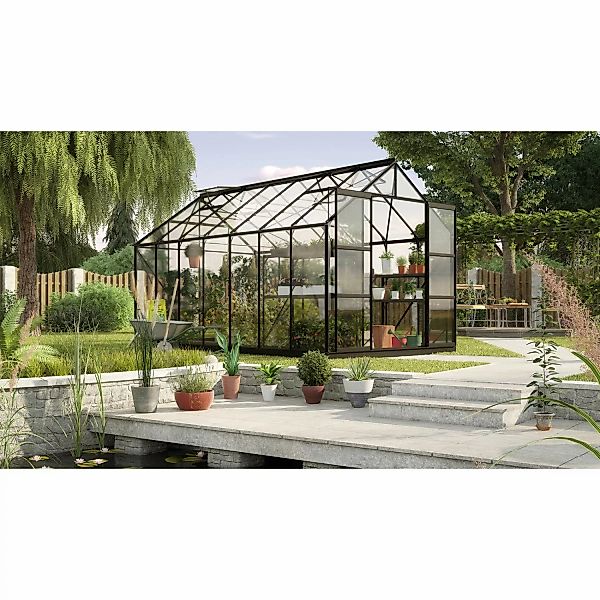 Vitavia Gewächshaus Uranus 11500 Schwarz 11,5 m² günstig online kaufen