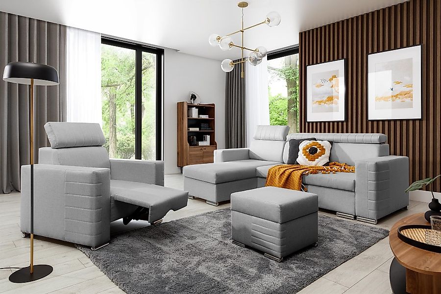 Fun Möbel Ecksofa Schlafsofa CANTON in günstig online kaufen