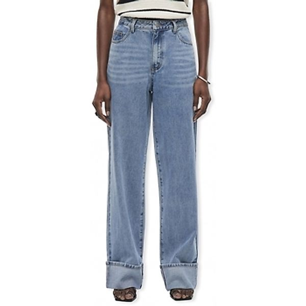 Rouge Edit  Straight Leg Jeans Jolie Jeans - Light Blue Denim günstig online kaufen