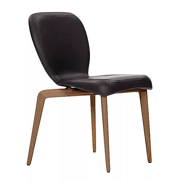 ClassiCon - Munich Chair gepolstert Leder - schwarz/Leder Classic/BxTxH 56x günstig online kaufen
