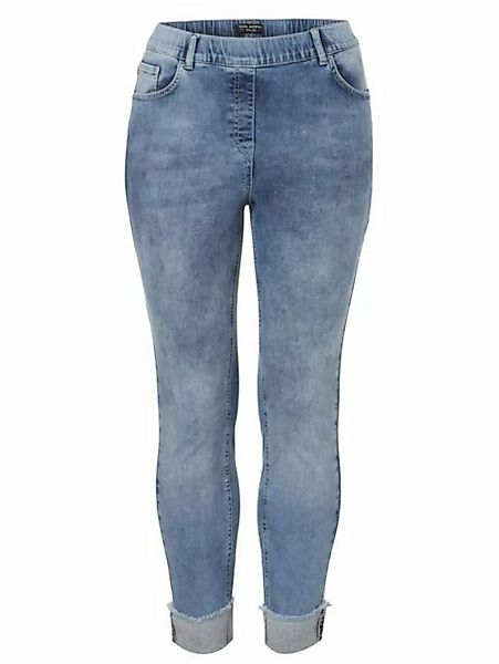 VIA APPIA DUE 7/8-Jeans Modische Schlupfjeans in unifarbenem Design günstig online kaufen