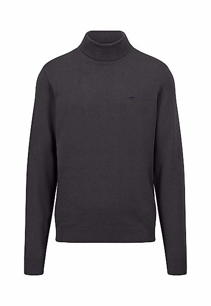 FYNCH-HATTON Rollkragenpullover mit Logostickerei auf der günstig online kaufen