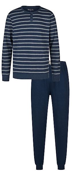 Phil & Co. Schlafanzug Herren Pyjama lang (2 tlg) Modisches Design günstig online kaufen