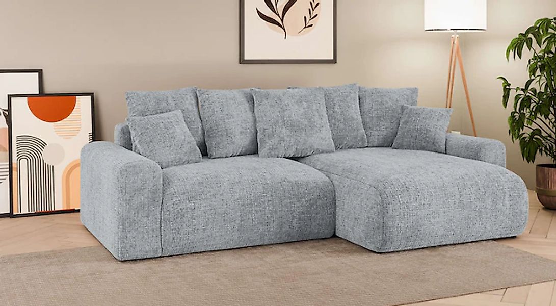Home affaire Ecksofa »LAKESIDE klein mit Bettfunktion und Bettkasten, B/T/H günstig online kaufen