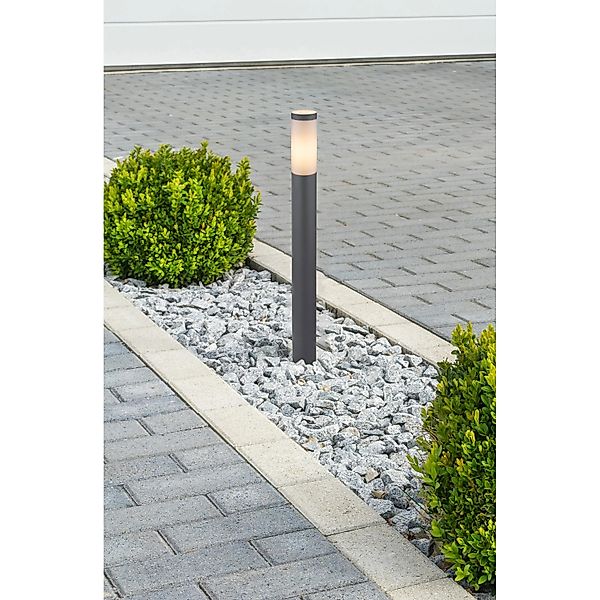 Globo Außenleuchte Boston 1-flammig Anthrazit 127 x 800 mm günstig online kaufen