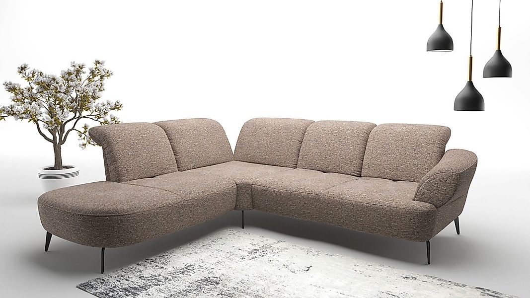 sit&more Ecksofa "Dance, L-Form, inkl. Sitztiefenverstellung", inkl. Click& günstig online kaufen