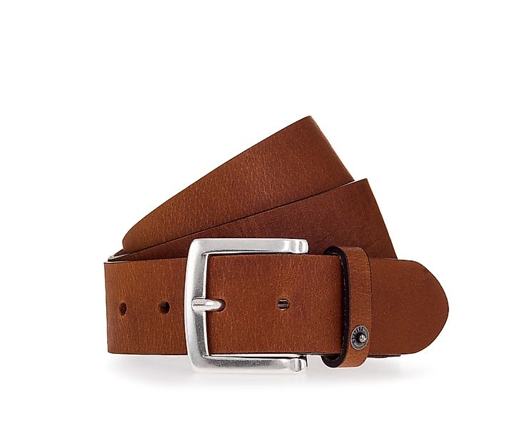 MUSTANG Ledergürtel (1-St) Mit Druckknopf-Applikation auf günstig online kaufen