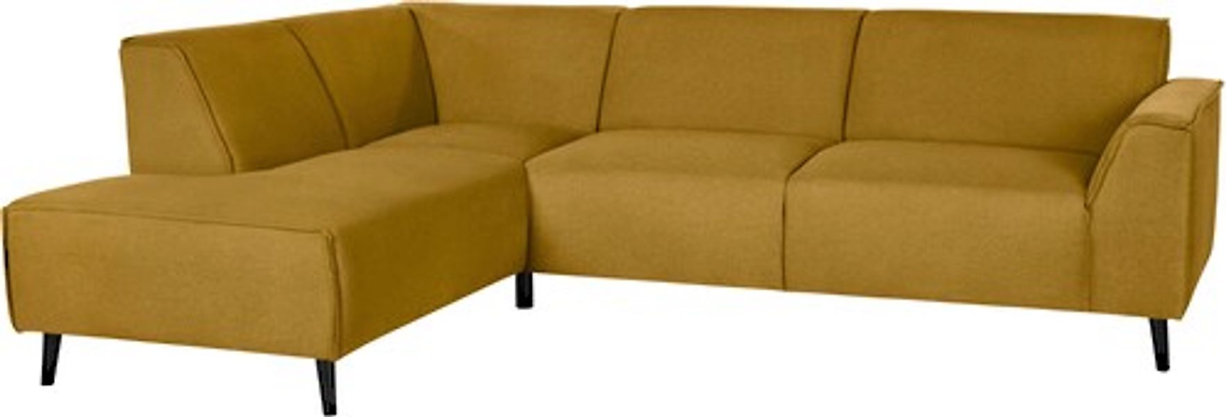 DOMO collection Ecksofa »Amora, bequem und zeitlos, L-Form«, mit Federkern günstig online kaufen