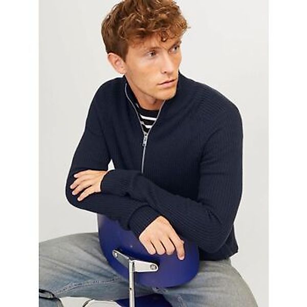 Jack & Jones  Pullover 12258474 PANNEL KNIT-NAVY BLAZER günstig online kaufen