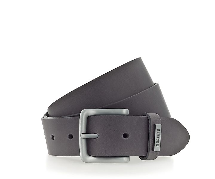 MUSTANG Ledergürtel Mit Metall-Logo auf der günstig online kaufen