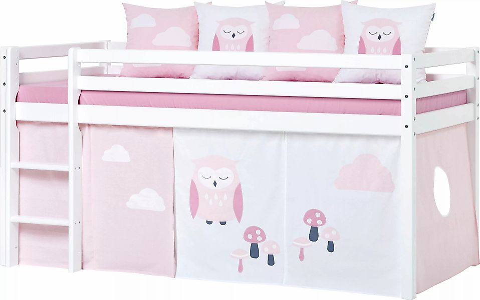 Hoppekids Hochbett "ECO Dream, Kinderbett, Spielbett, Halbhohes Bett aus Ma günstig online kaufen