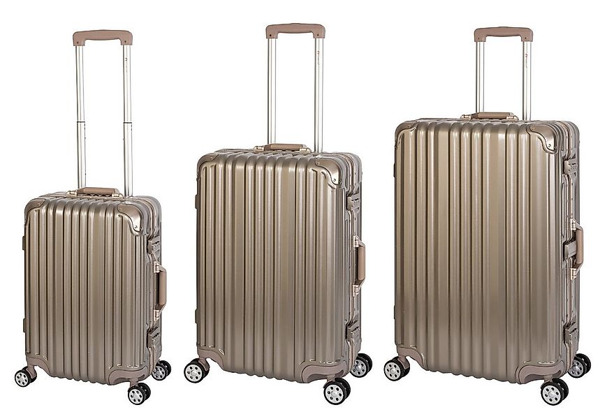 Travelhouse Trolleyset London, 4 Rollen, (Spar-Set, 3 tlg., Hartschalen-Tro günstig online kaufen