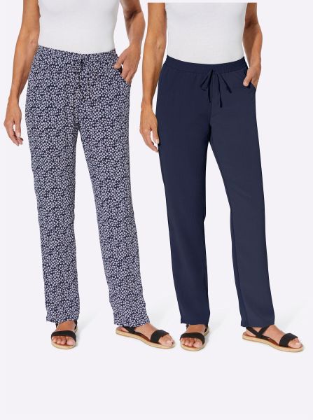 Sieh an! Jerseyhose Schlupfhose (2-tlg) Innenbeinlänge günstig online kaufen