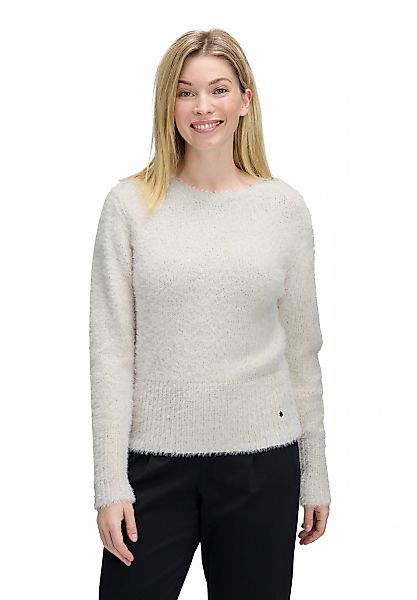 Betty&Co Strickpullover "Damen Strickpullover mit V-Ausschnitt", 1 Stk. günstig online kaufen