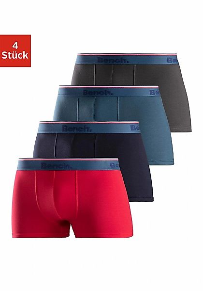 Bench. Boxer "Boxershorts für Herren", (Packung, 4 St.), Unterhosen aus Bau günstig online kaufen