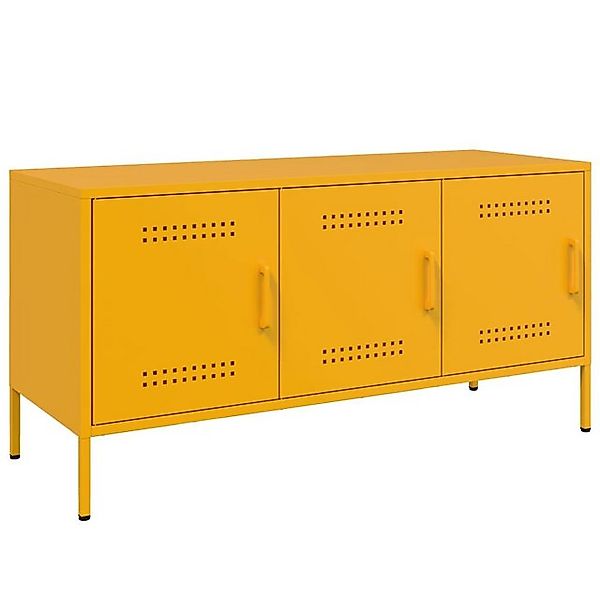 vidaXL TV-Schrank TV-Schrank Senfgelb 100,5x39x50,5 cm Stahl (1-St) günstig online kaufen