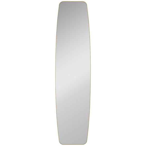 HOMCOM Wandspiegel 160 x 40 cm Fenster Spiegel mit Metallrahmen Dekorativer günstig online kaufen