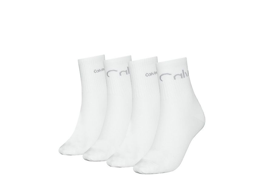 Calvin Klein Jeans Socken CKJ WOMEN SHORT SOCK 4P CUT LOGO ECOM (4er Pack) günstig online kaufen
