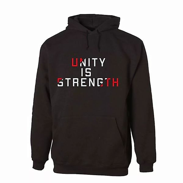 G-graphics Hoodie Unity is strength mit trendigem Frontprint, Aufdruck auf günstig online kaufen