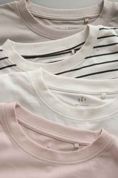 The Set Langarmshirt The Set Relaxed günstig online kaufen