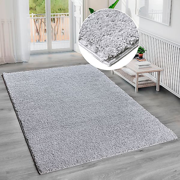 Bruno Banani Hochflor-Teppich Shaggy Soft, rechteckig, günstig online kaufen
