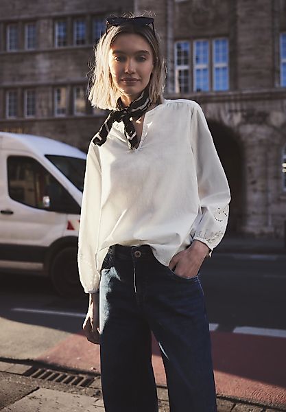 STREET ONE STUDIO Shirtbluse aus reiner Baumwolle günstig online kaufen