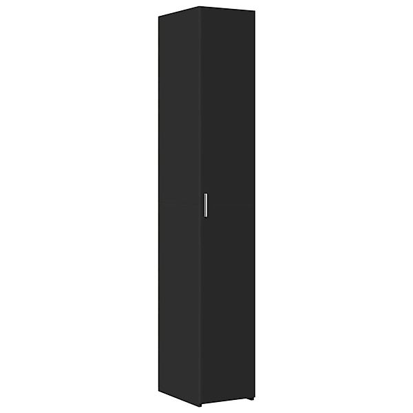 vidaXL Highboard Schwarz 30x42,5x185 cm Holzwerkstoff 3281393 günstig online kaufen