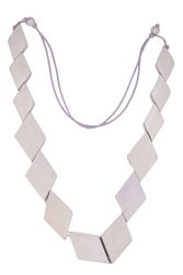 COLLEZIONE ALESSANDRO Lange Kette "Raute" aus Holzperlen in Rautenform günstig online kaufen