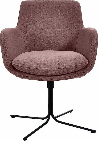 K+W Komfort & Wohnen Drehstuhl »Pego«, Flachgewebe Q2 2250, filigranem 4-Fu günstig online kaufen